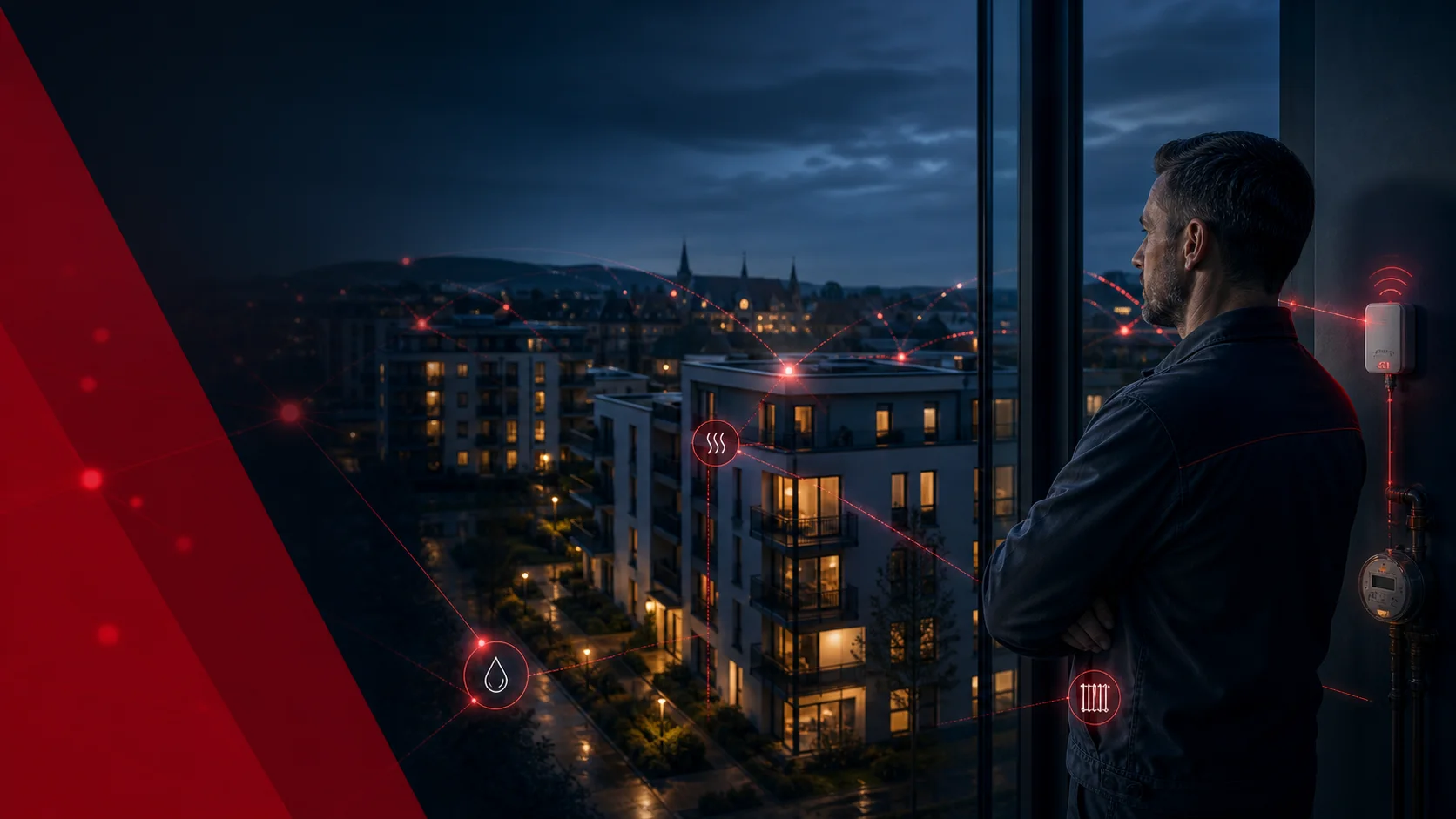 Modernes Wohnquartier in Bautzen mit digital vernetzter Messtechnik und Energiedaten
